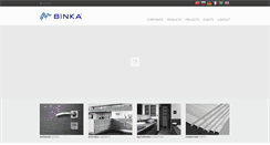 Desktop Screenshot of binkaahsap.com
